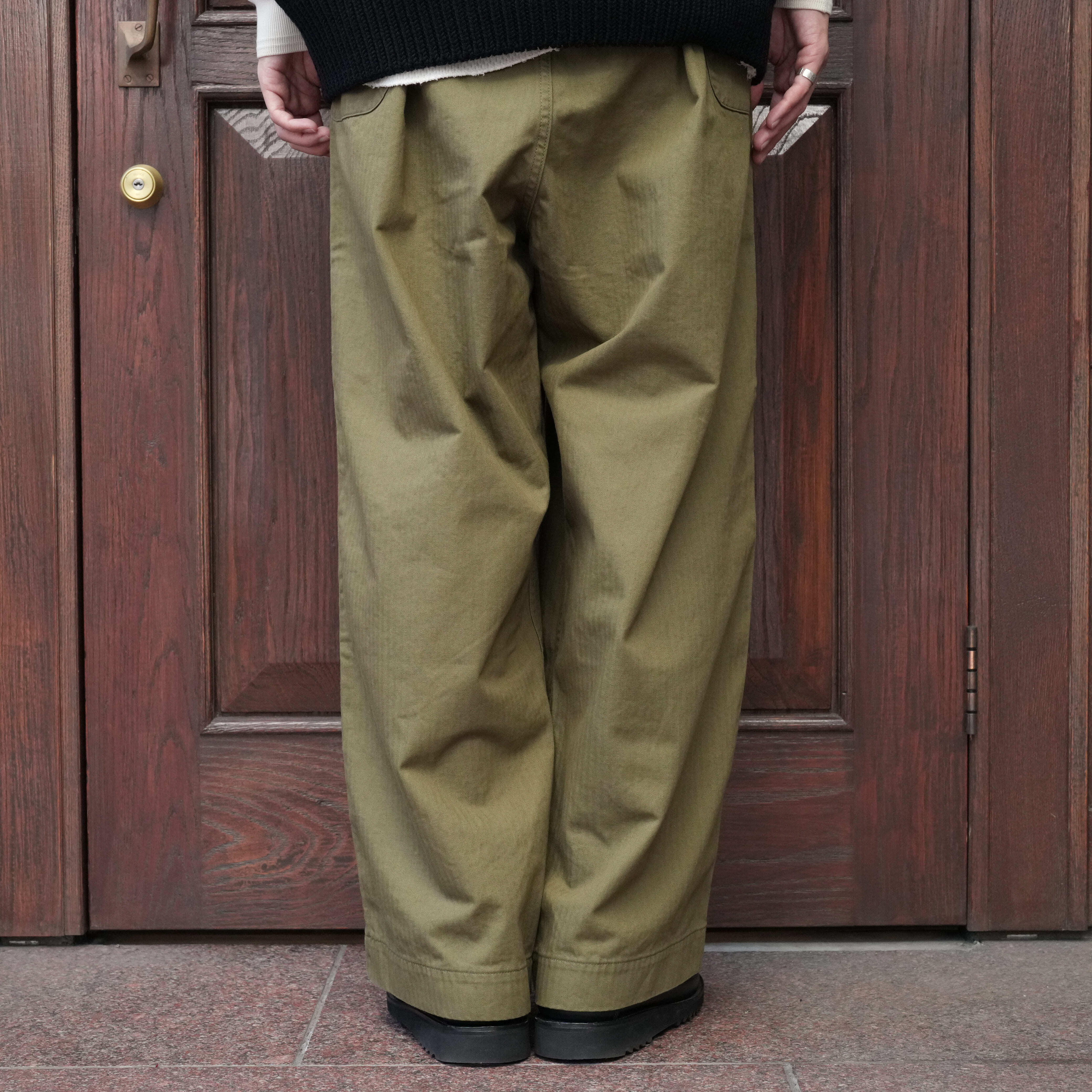 パンツ Gurank for khaki CH work trousers khaki Gurank(グランク) 26SS 