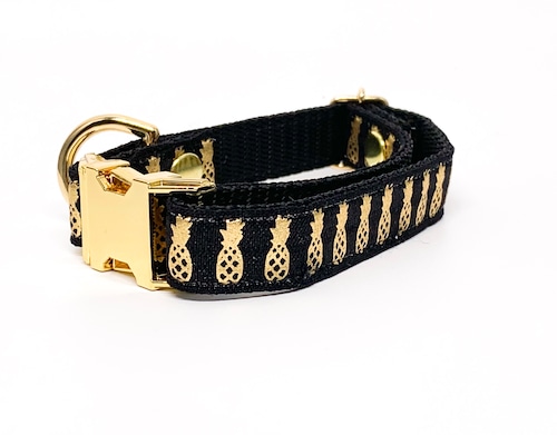 Collar(black&pineapple)