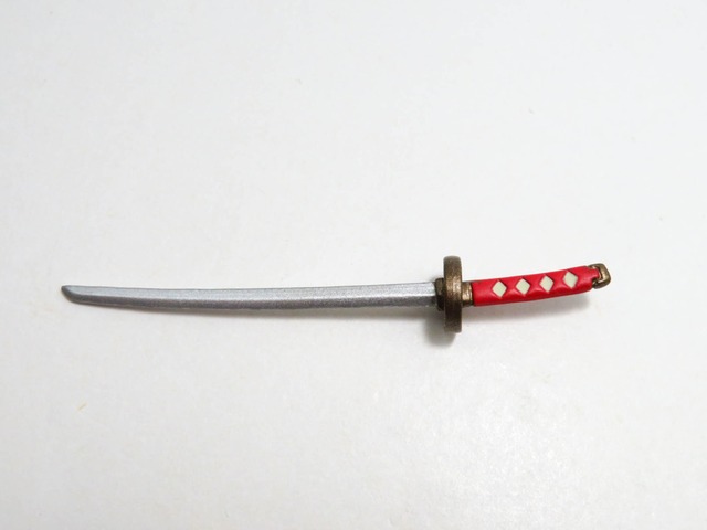 ※（A－ランク）【617】 へし切長谷部 小物パーツ 刀　ねんどろいど