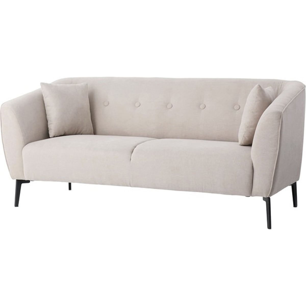 ソファ 木フレーム Sバネ ウィービングベルト ポリエステル スチール 粉体塗装