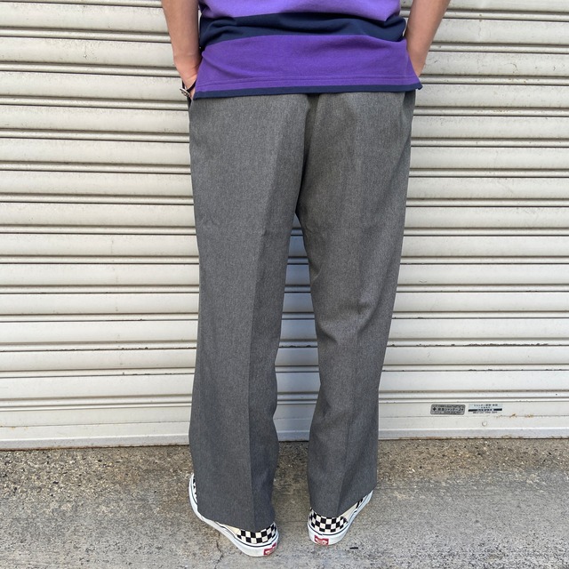 80s Levi'sアクションスラックス　グレー　W36L29