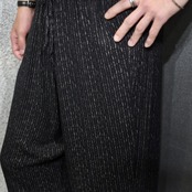 drape silhouette pattern wide easy pants