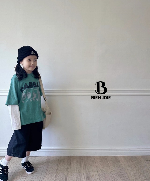 《送料無料》予約:ピッカーレイヤードT【BIENJOIE】※ジュニアサイズ