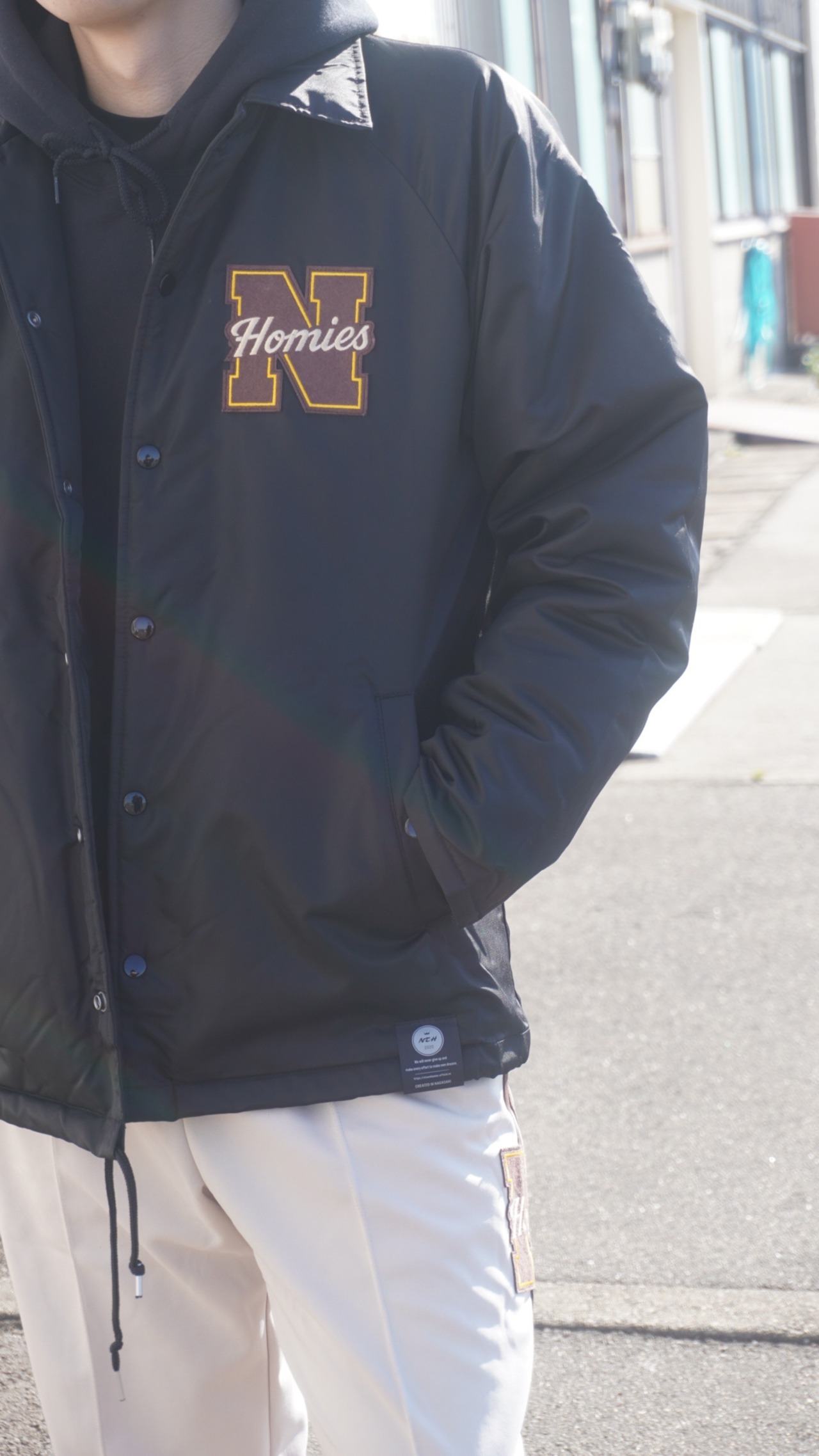HOMIES ICON COACH JACKET color Black - 12