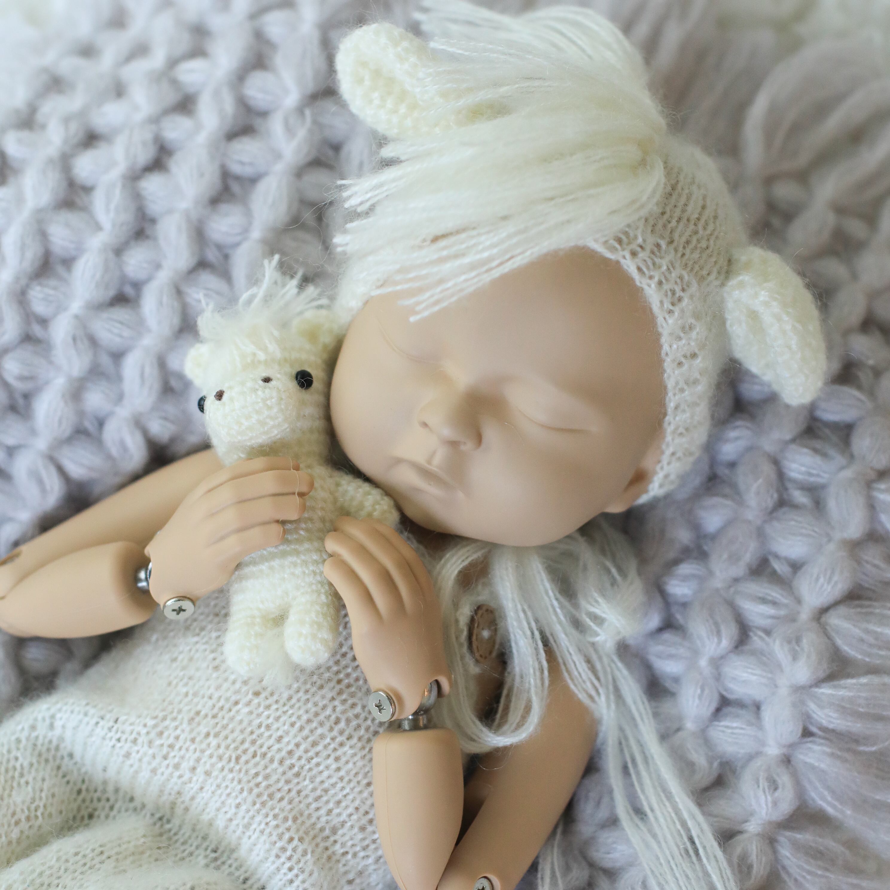 2026年午年フルセット(ボンネット・あみぐるみ・ロンパース