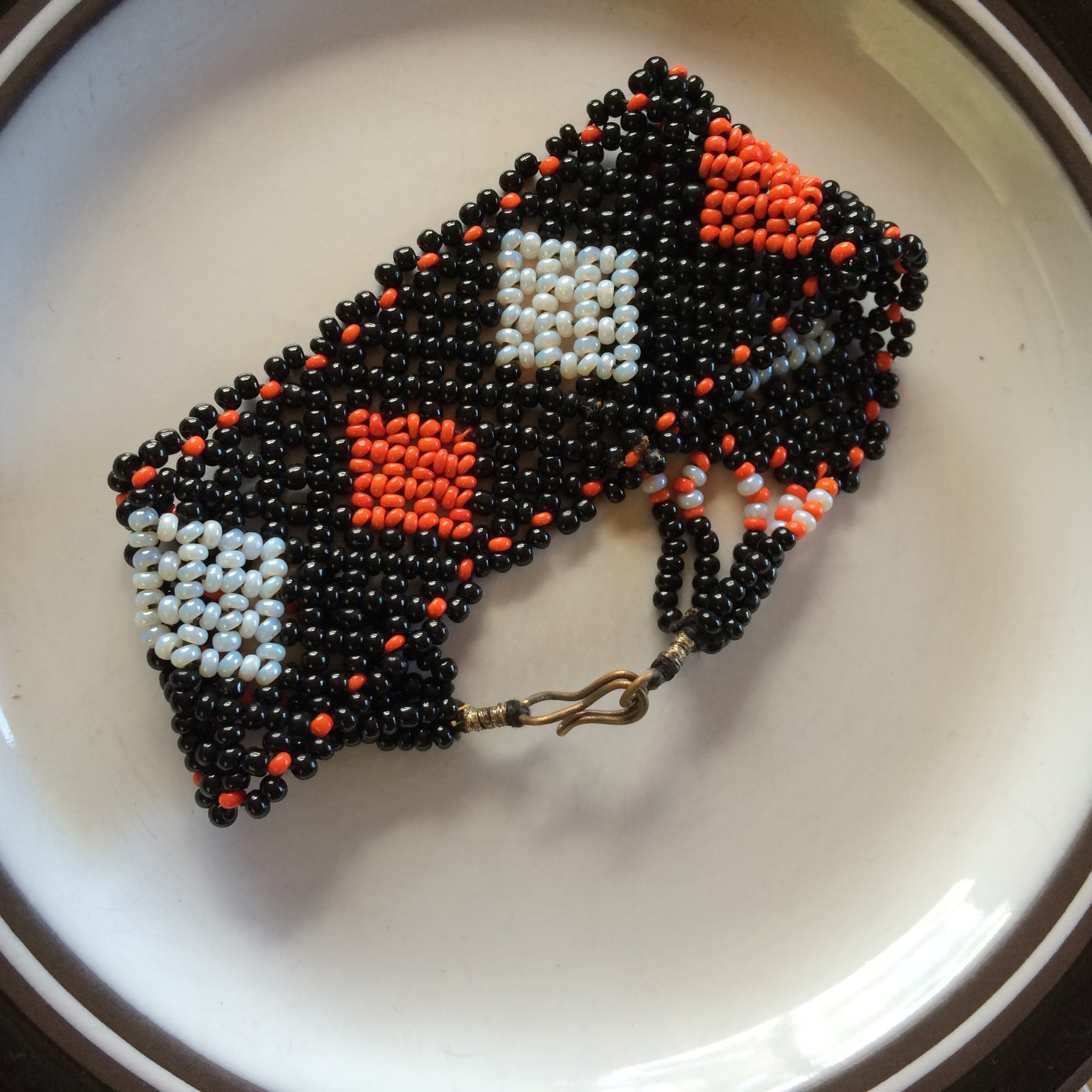 フランス ヴィンテージ ビーズブレスレット