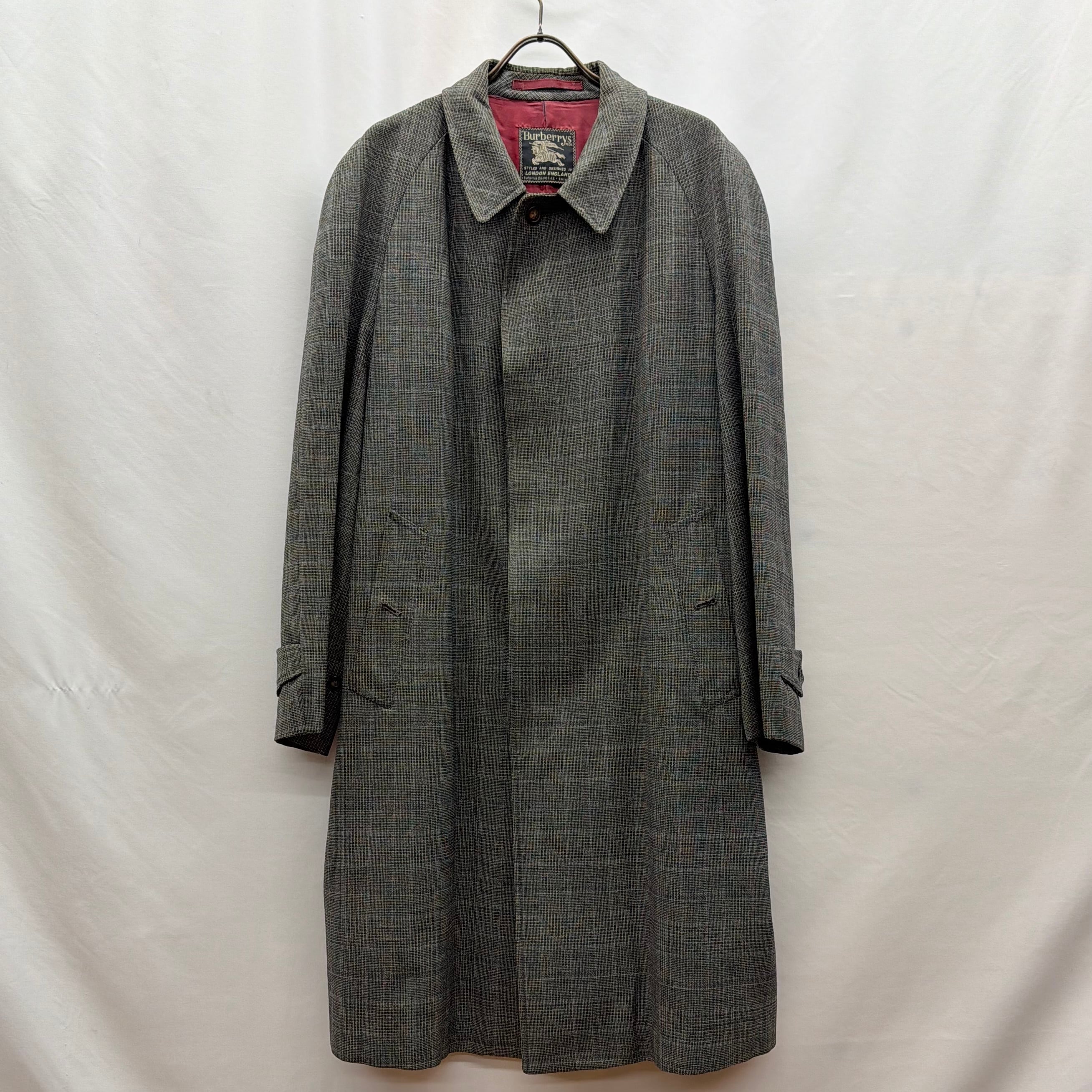 Burberrys ウールコート burberrys】60s wool coat バーバリー ウールコート スペイン製 | no