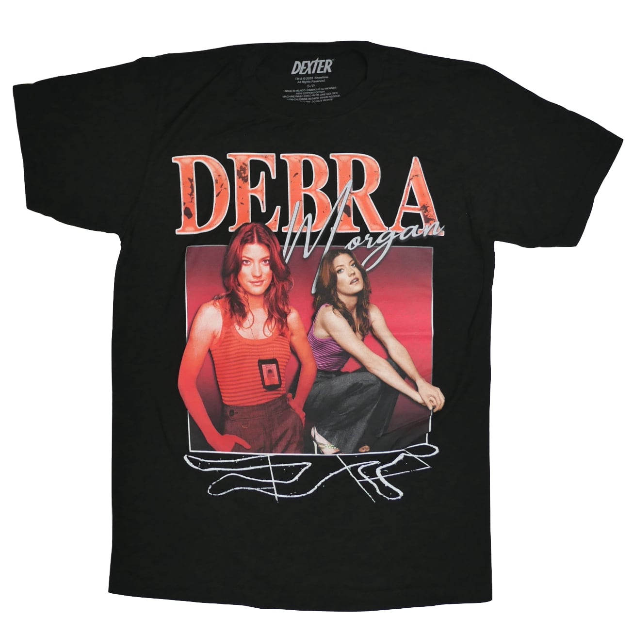 USED【S】TV Drama Dexter デクスター 警察官は殺人鬼 Debra Morgan Tee / ©2025 Showtime