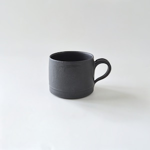 【個展 comfortware】小野俊 / ON-30 黒鉄釉 マグ(筒)M