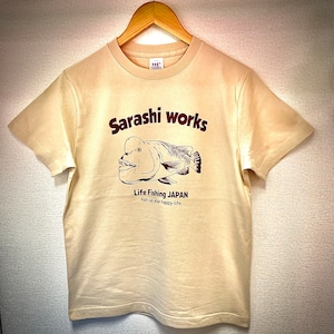 Sarashiworks × LifeFishingJAPAN コブダイTシャツ