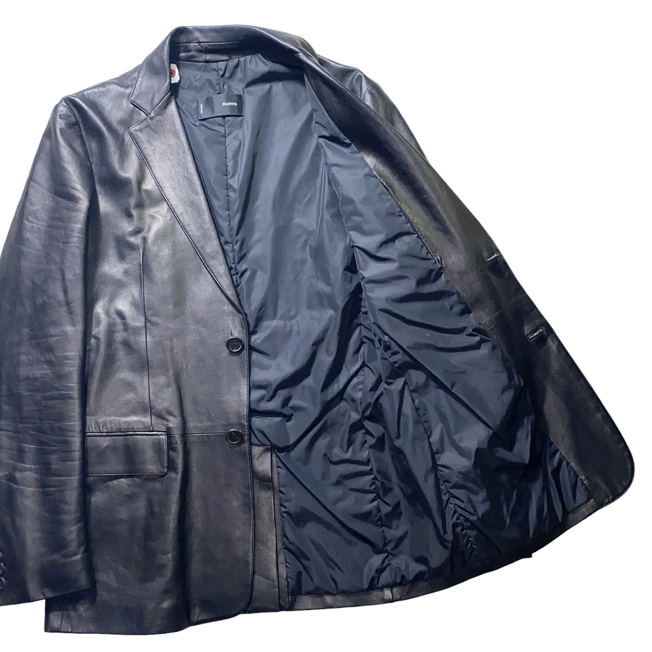 RUFFO leather tailored jacket