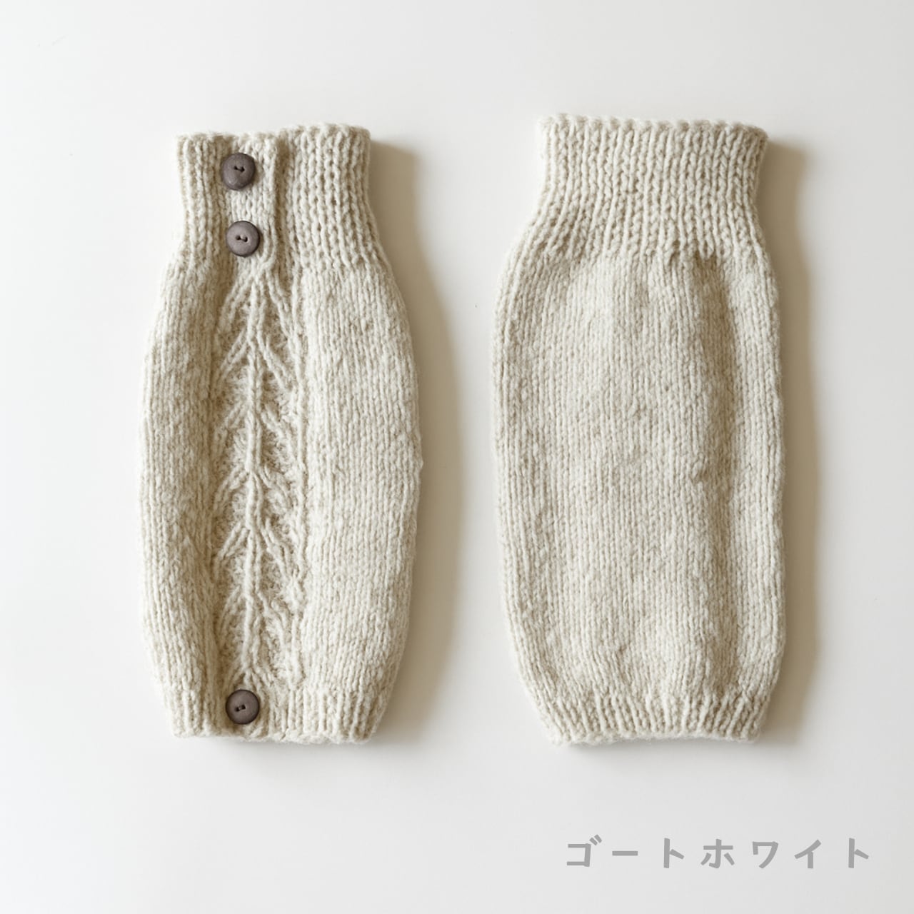 【sisam】コモレビレッグウォーマー|ノンミュールシングウール