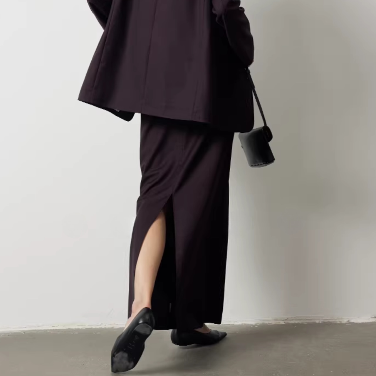 大人モード Iライン ロングスカート 00093・画像2