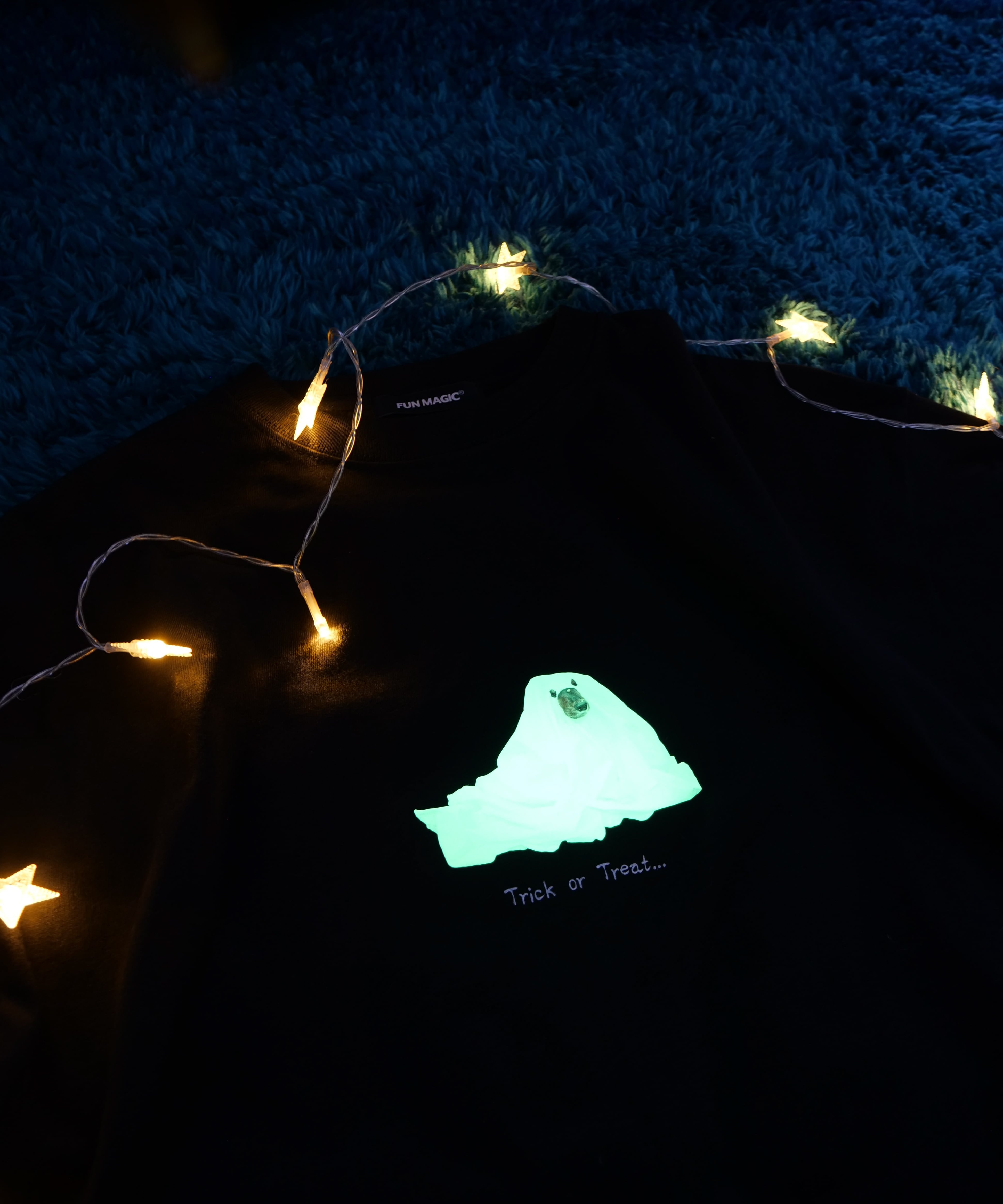 すしらーめんりく 光るおばけロンT （Mサイズ） 光るおばけロンT | FUN MAGIC STORE