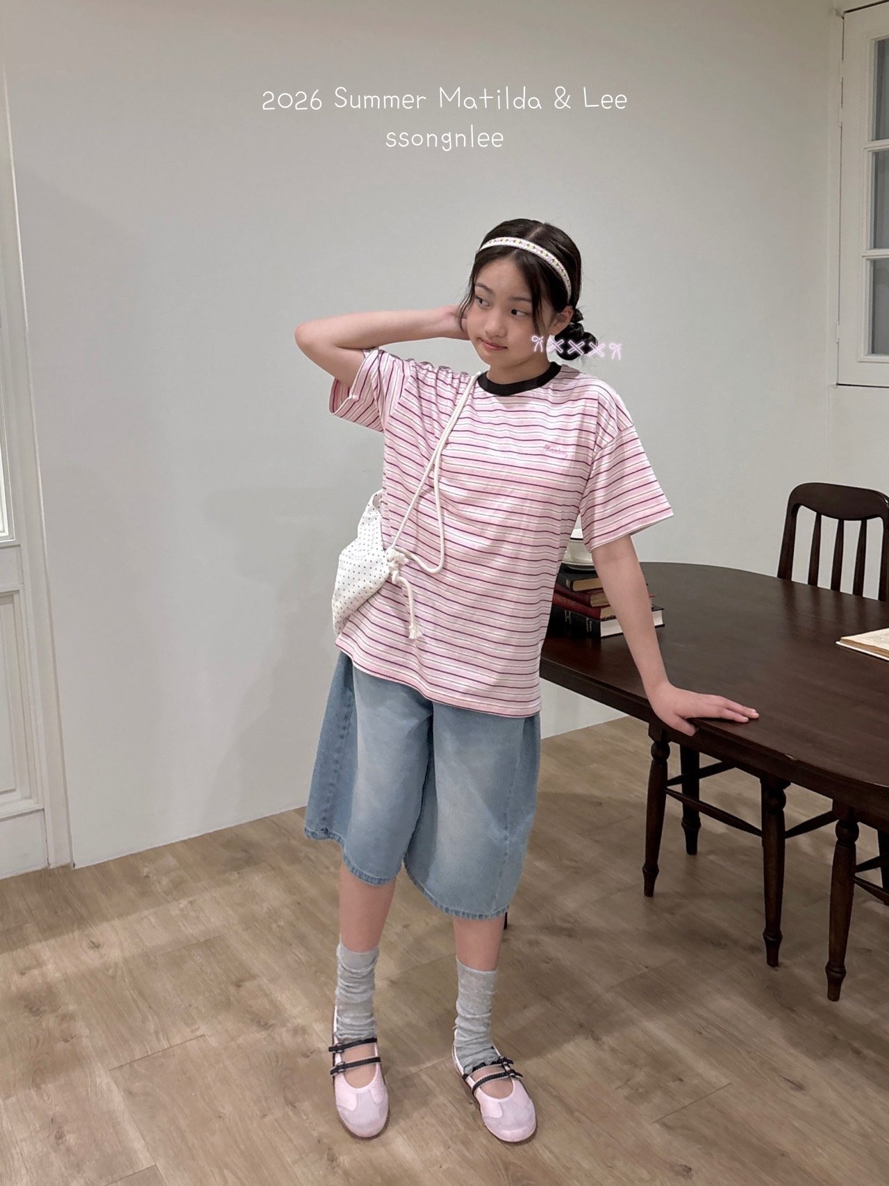 [Matilda&Lee] Summer Bermuda Denim / [마틸다앤리] 썸머버뮤다데님