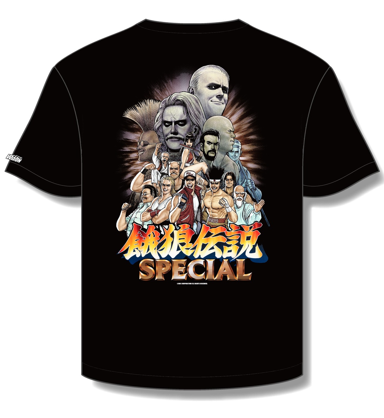 SNKレトロゲーム「餓狼伝説スペシャル」Tシャツ