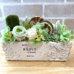 プリザーブドアレンジメント ワイドブロックB