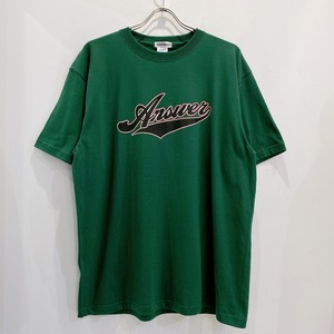 ANSWER COLLECTION / SCRIPT LOGO TEE