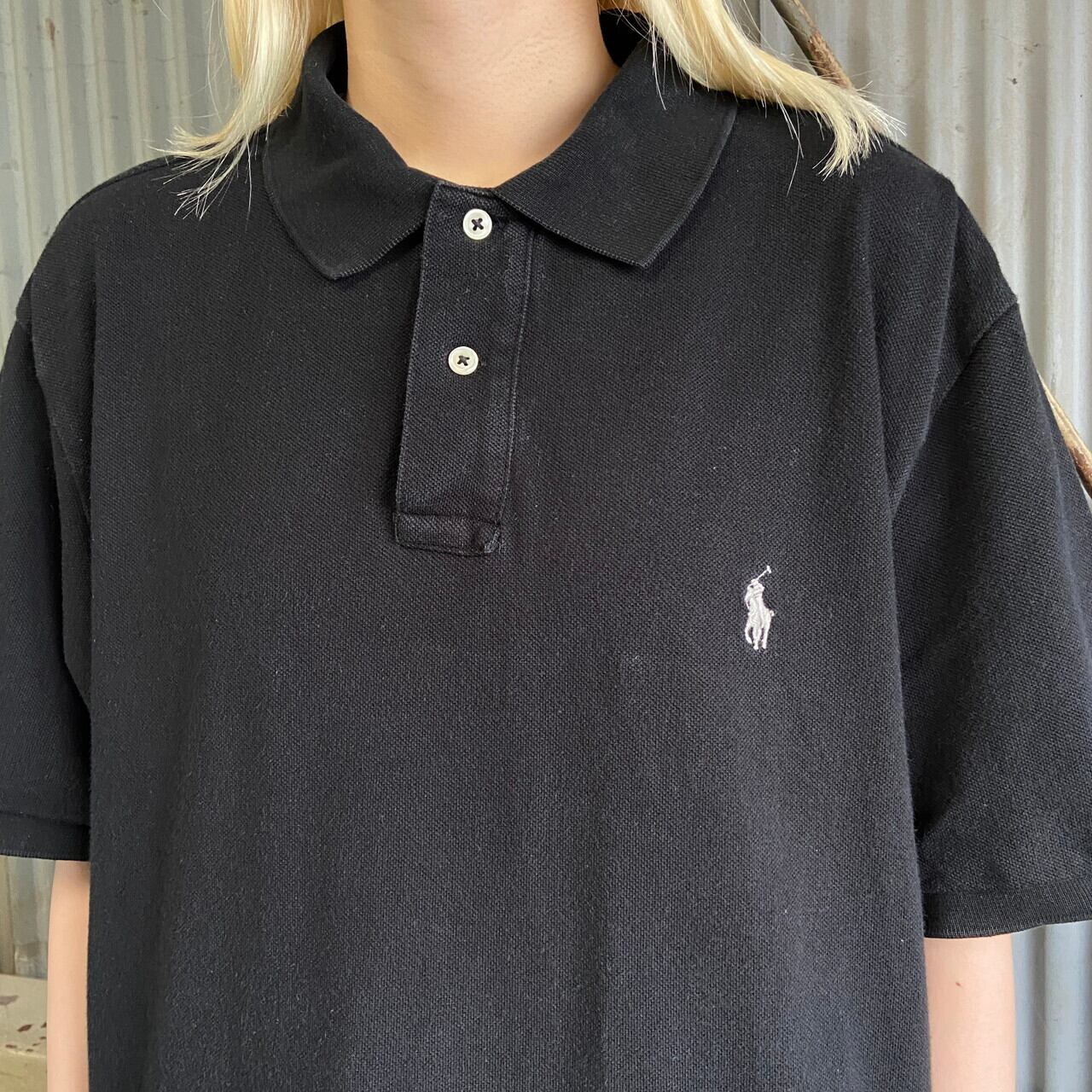 Polo Ralph Lauren ポロ ラルフローレン 鹿の子 ポロシャツ メンズXL