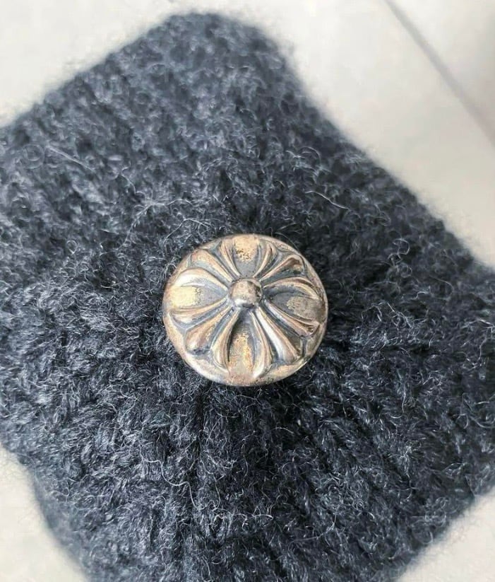 CHROME HEARTS クロムハーツ カシミア ニット帽 ビーニー ニット