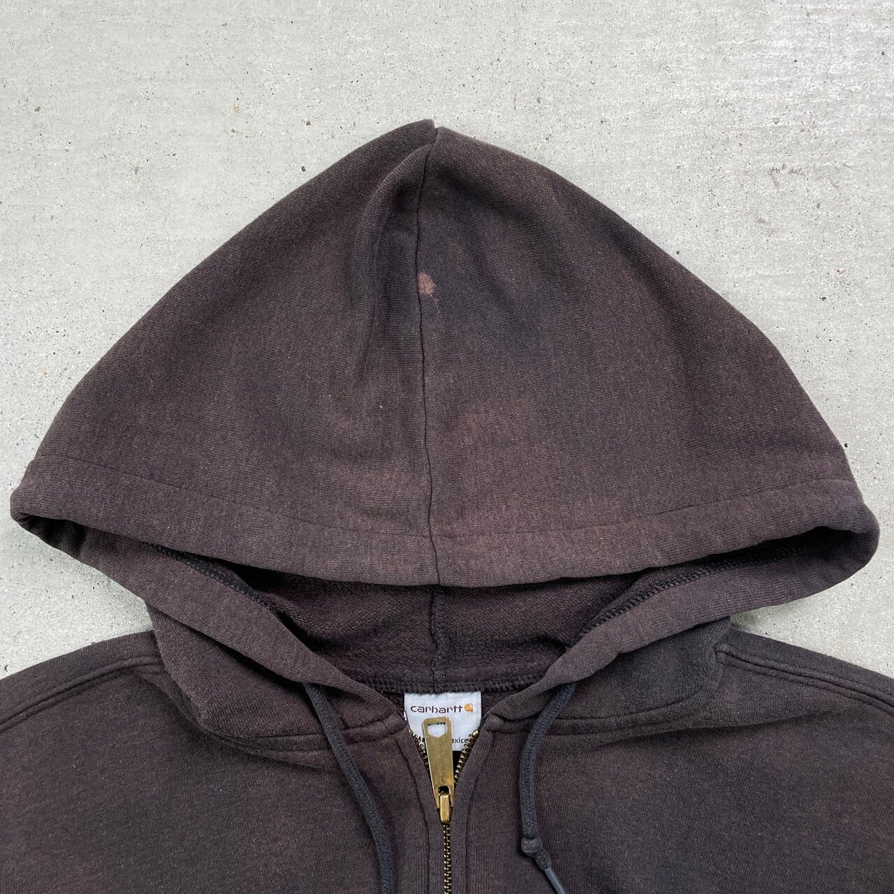 鬼フェード Carhartt カーハート フルジップパーカー スウェット 