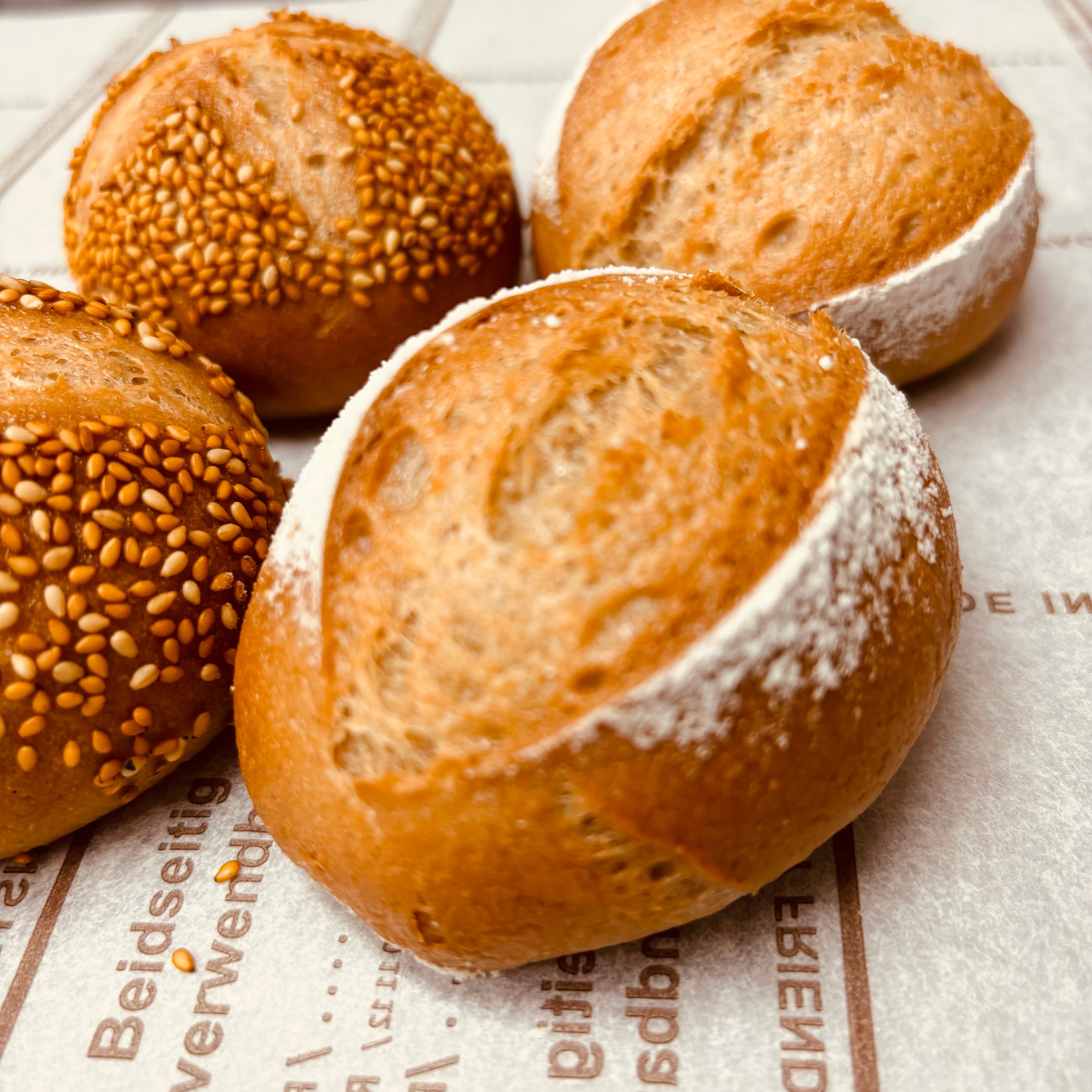 発芽玄米のミニバゲット4個セット 準備が出来次第お届けします