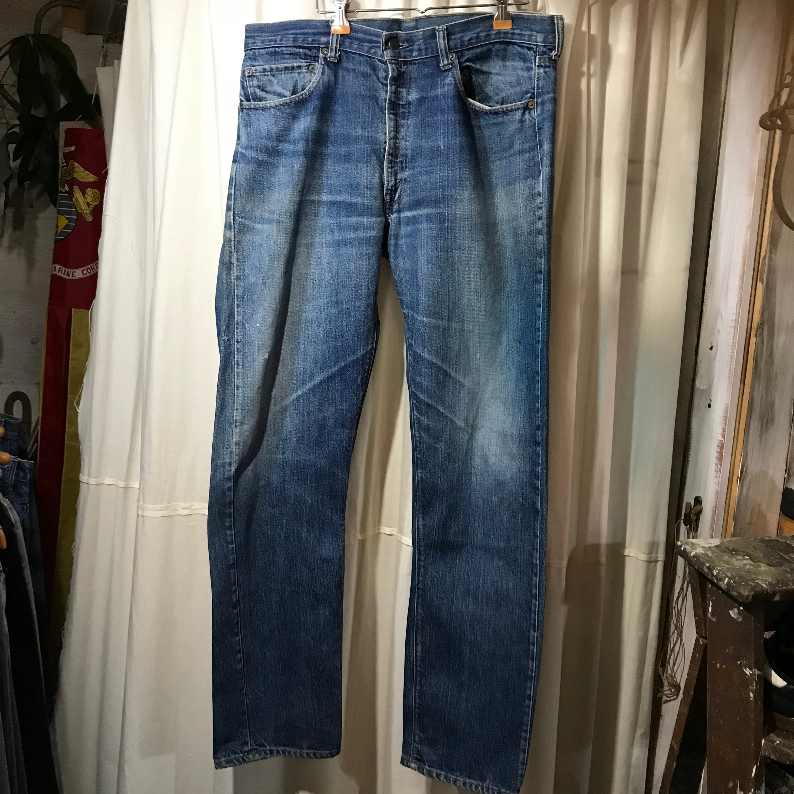 70's vintage Levi's 505 66前期 デニムパンツ リーバイス W36 L32 ...