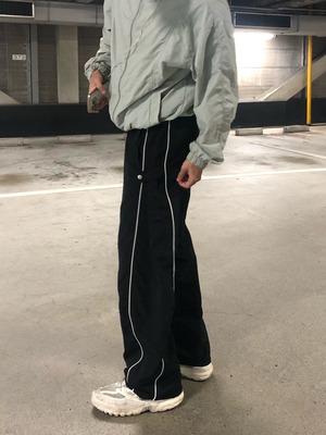 Nylon Snap Patch Lined  Pants (3color)