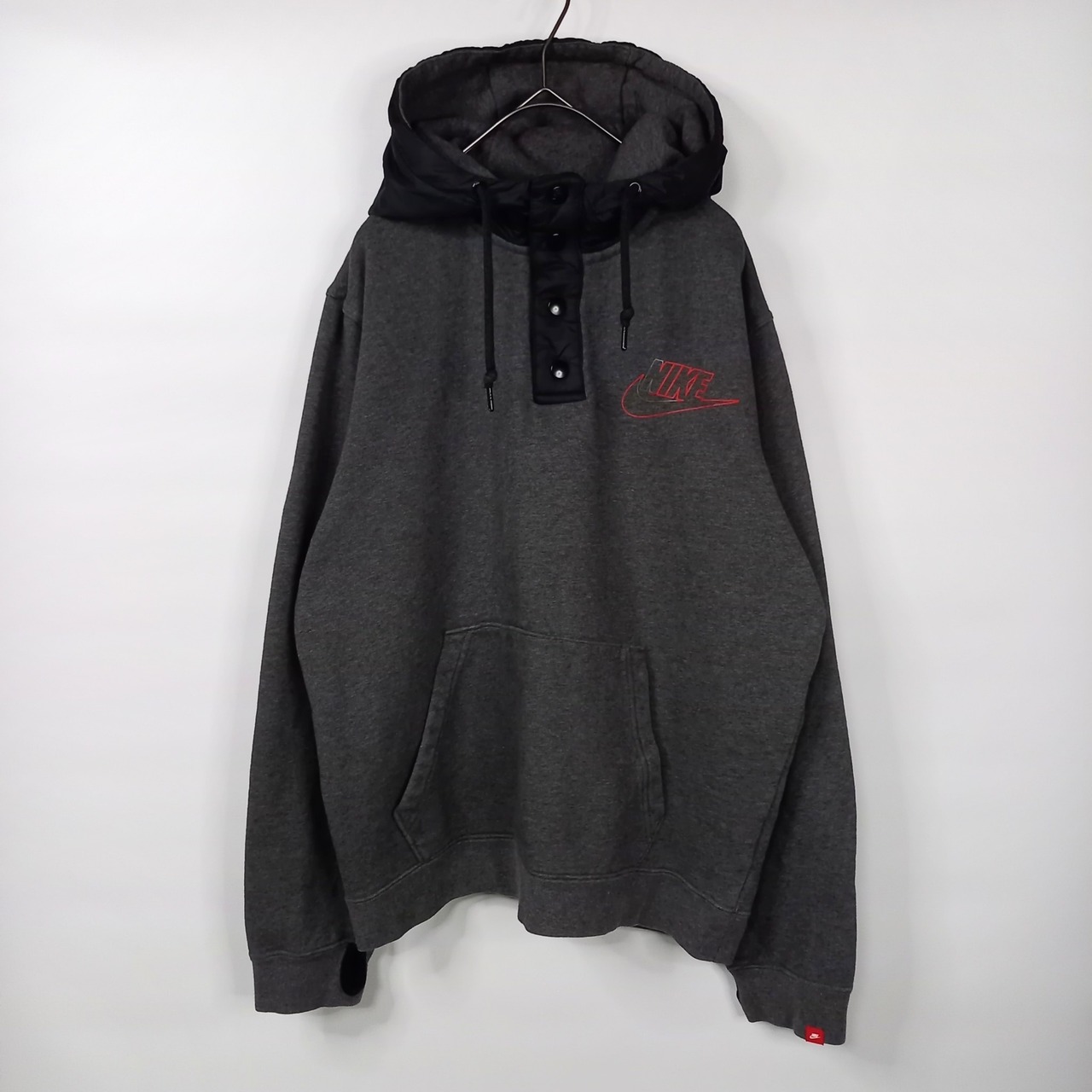 ナイキ　ハーフボタン　スウェット　パーカー　プルオーバー　アノラック　トレーナー