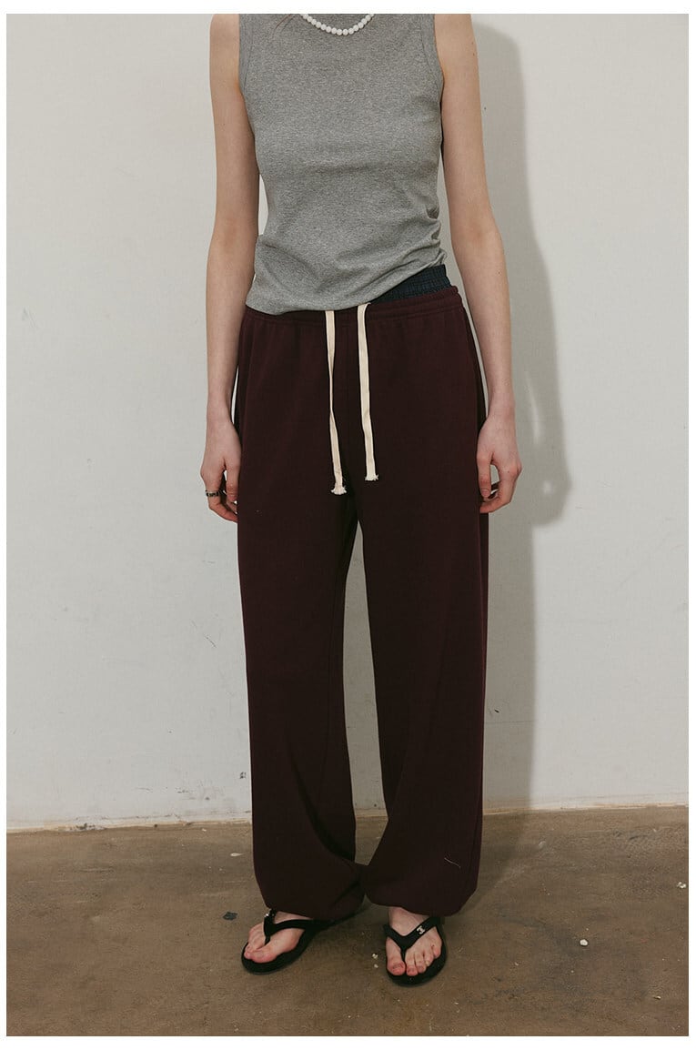 Relax Sweat Wide Pants