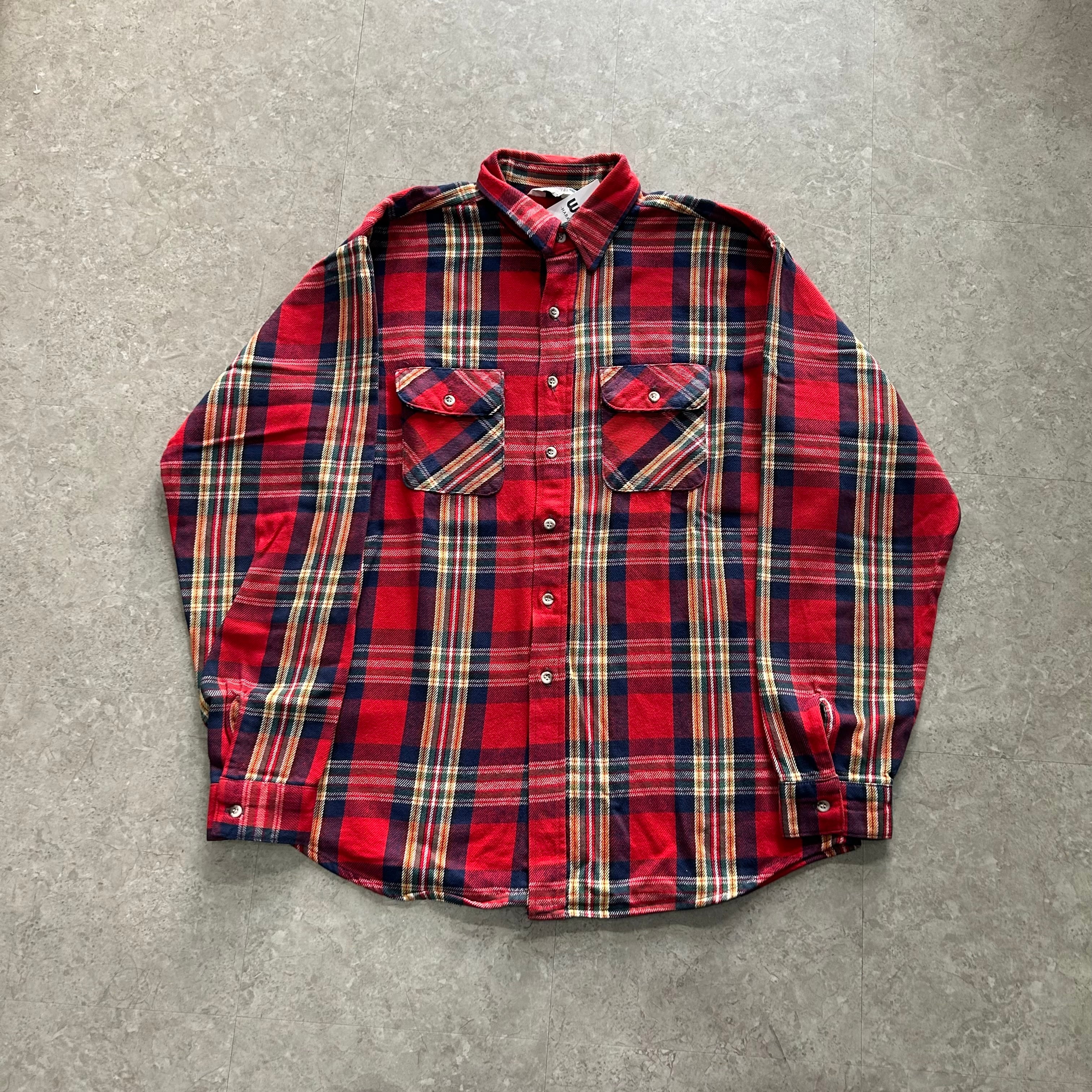 80s Five Brother L/S flannel shirt【仙台店】