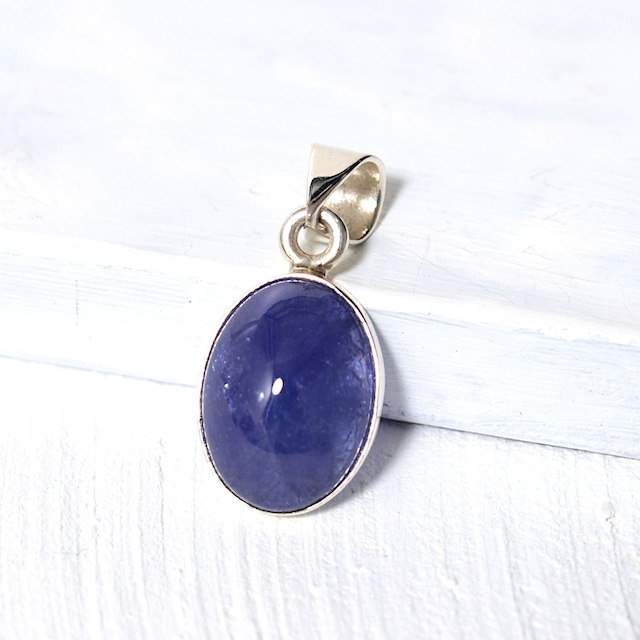 【一点物】タンザナイトsilver925ペンダントトップNo.1