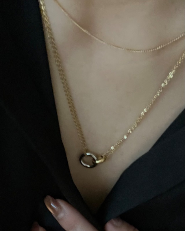 316L Loop  necklace (N37)