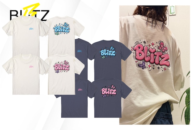 Funny Butterfly Graphic T-Shirt〜デザインTシャツ ファニーバタフライ〜