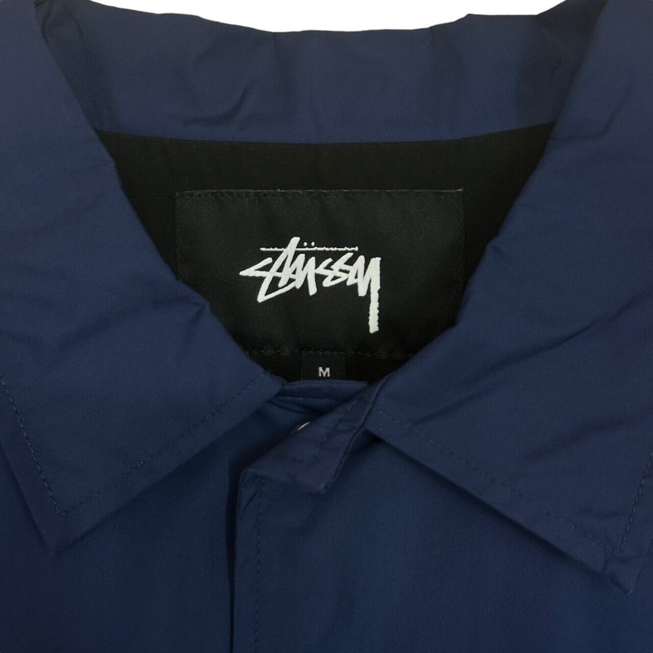 stussy ステューシー コーチジャケット バックロゴ プリント stussy ステューシー コーチジャケット バックロゴ プリント