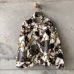 Scarf pattern blouson
