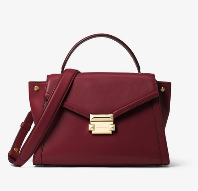 MICHAEL MICHAEL KORS Whitney Medium Leather Satchel
