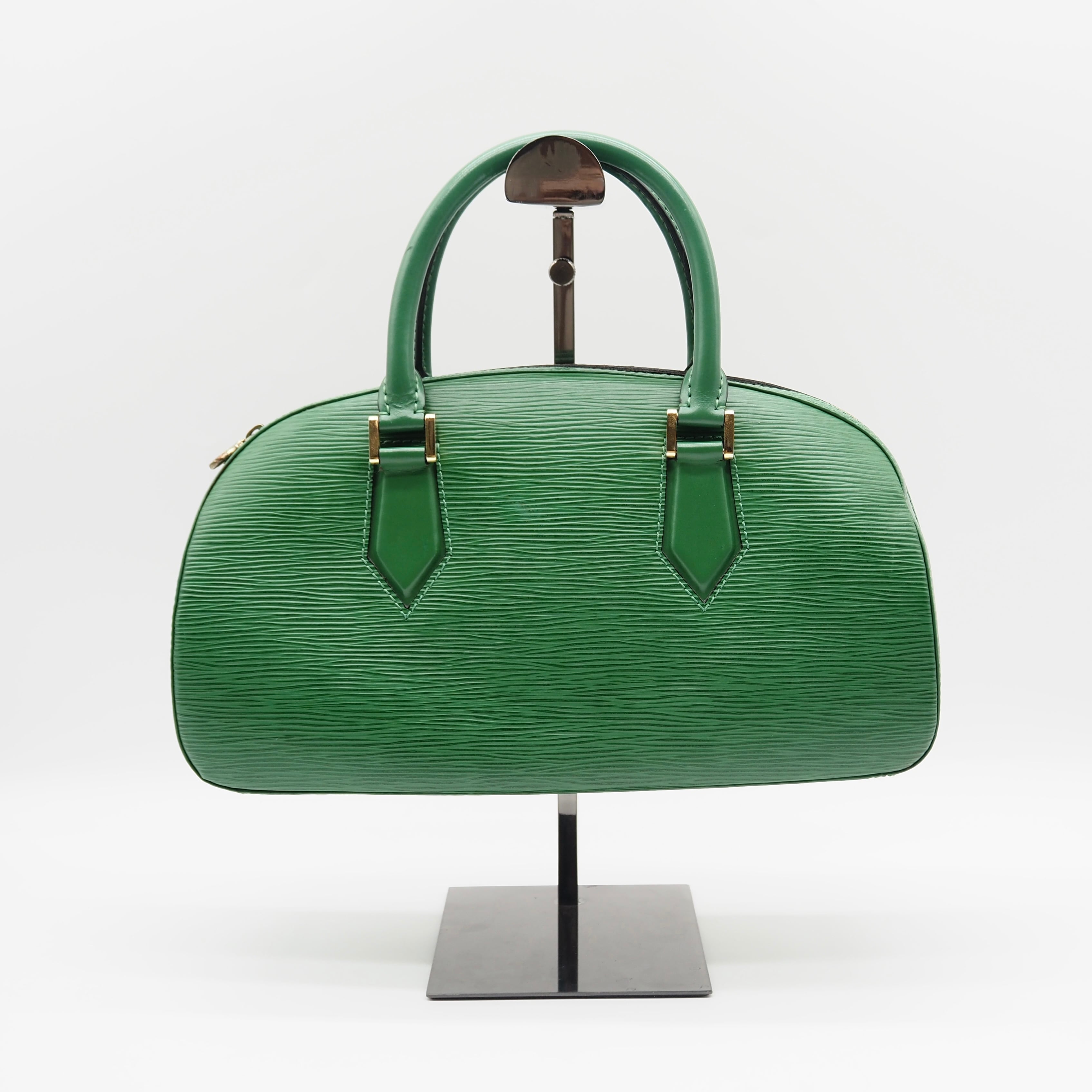Louis Vuitton エピ ジャスミン ハンドバッグ グリーン レザー ルイ