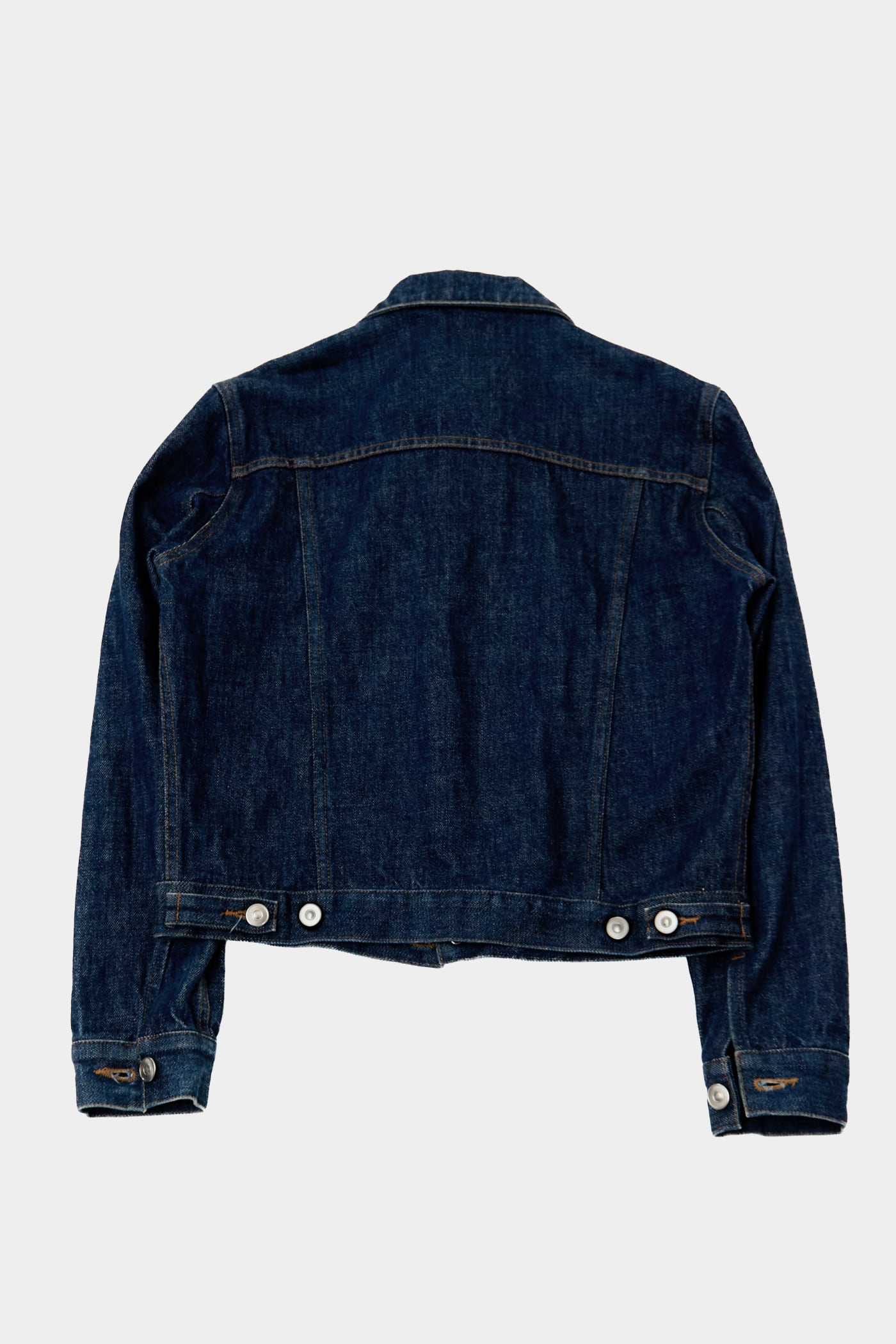 A.P.C デニムジャケット イーストバイウエスト期 セカンド型 濃紺 イーストバイウエスト期日本製 A.P.C. 2nd DENIM JACKET | Reben