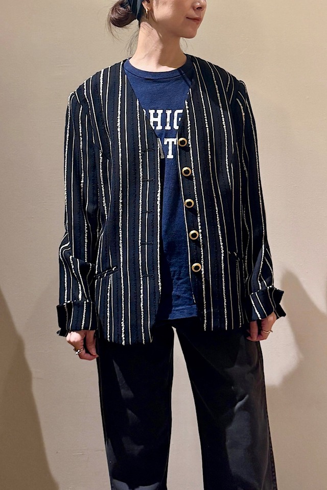 FINK ストライプ　ジャケット