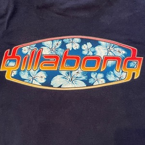 【billabong】袖 胸 バックプリント Tシャツ ロゴ XL ビッグサイズ サーフィン ビラボン US古着 アメリカ古着