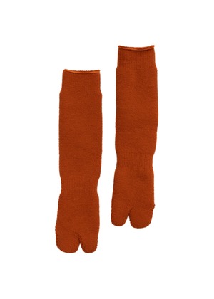 Brushed Pile Socks (Orange)