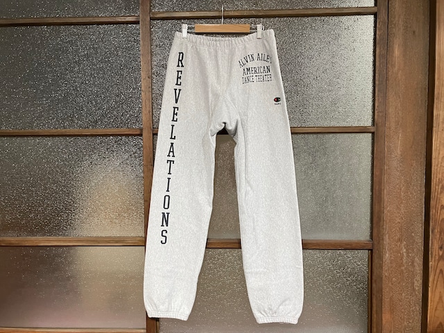 CHAMPION TEARS REVERSE WEAVE SWEAT PANTS  (HEATHER GREY)