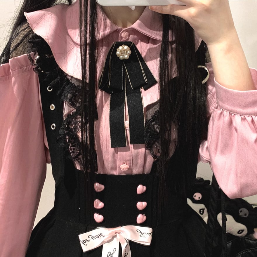 ロリータファッション通販 SEASONZ ゆめかわ ブラウス 天使界隈
