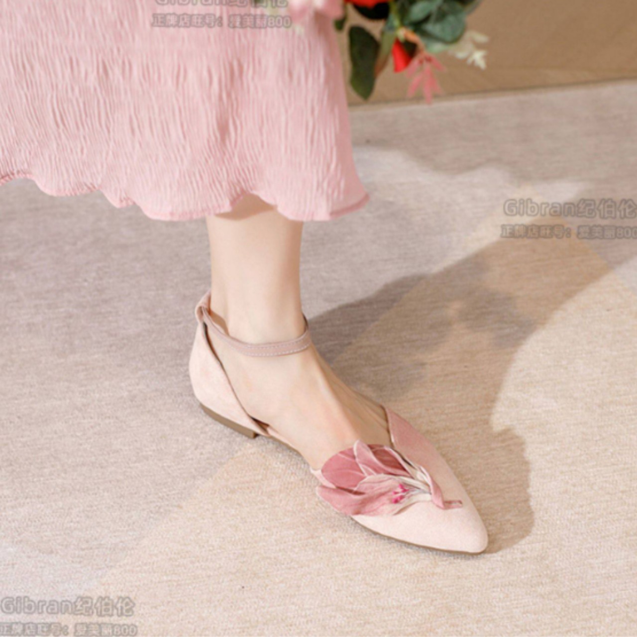 開花宣言〜花の妖精の花びらストラップシューズ〜M25173