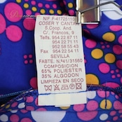 フラメンコ 衣装 ワンピース ドレス 青 ピンク 柄 模様 フリル CANELA PURA ボランテ 青 ブルー系 ピンク系 フリルドレス 華やか 色鮮やか パーティー衣装 コスプレ 衣装ドレス ダンス衣装 フェスティバル ドレス ワンピース ナイトイベント 着やすい おしゃれ レディース Mサイズ トレンド サマードレス