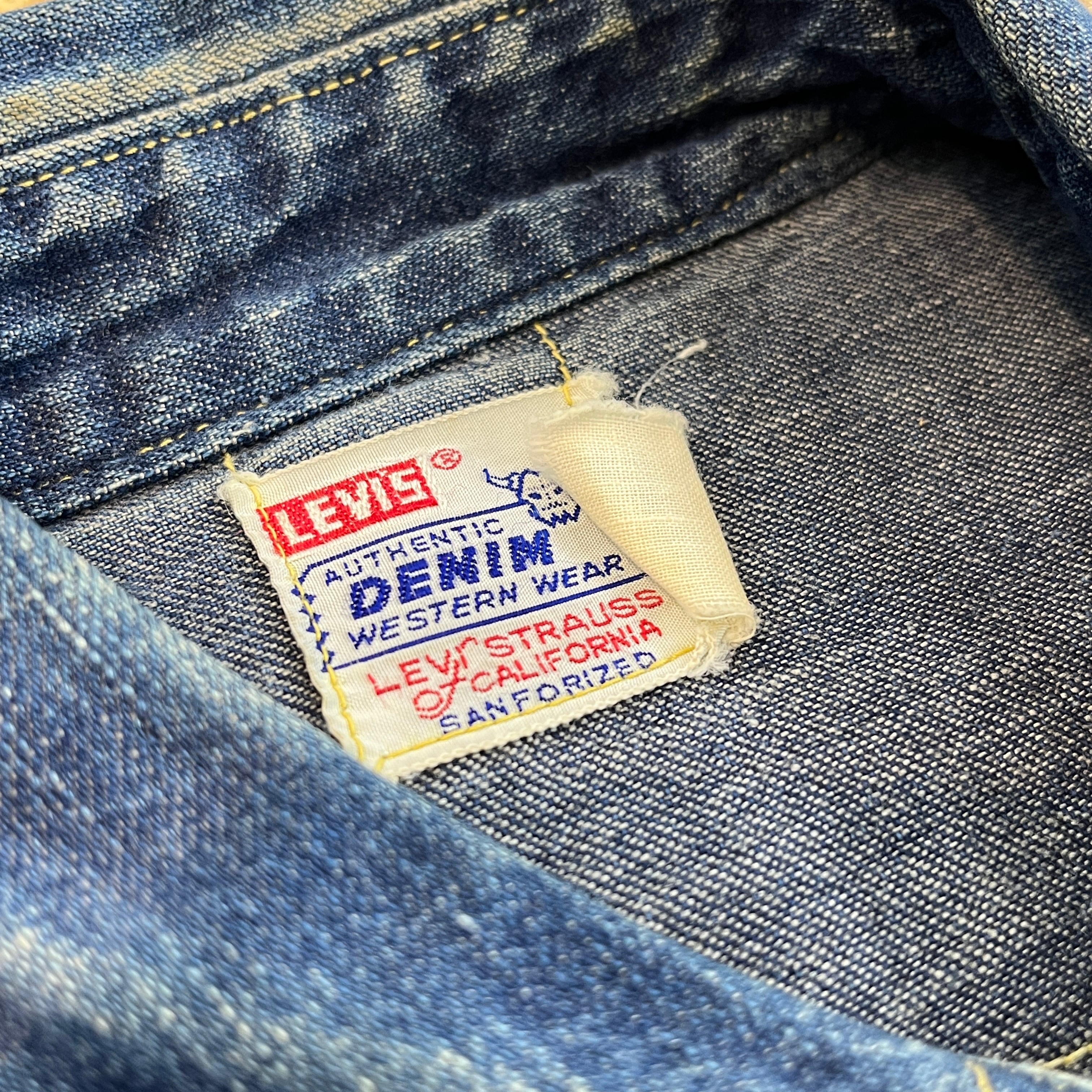 50s Levi's Denim Family Western Shirts 50年代 リーバイス 50s Levi's Denim Family Western Shirts 50年代 リーバイス
