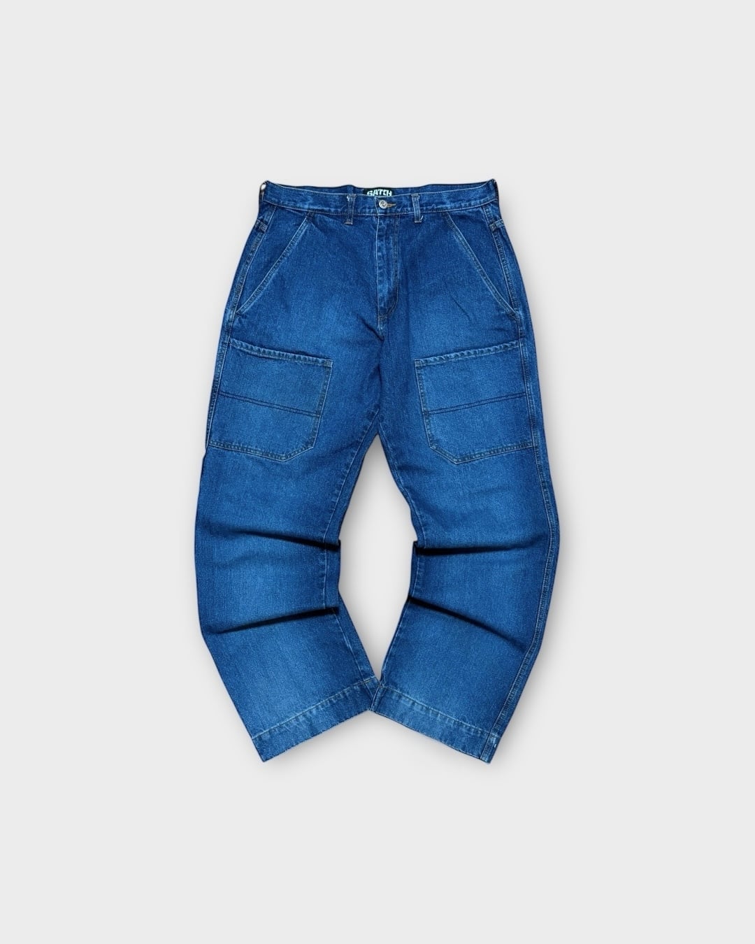 【Used】“SATCH” Patch Pocket Denim Work Pants MADE IN AUSTRALIA