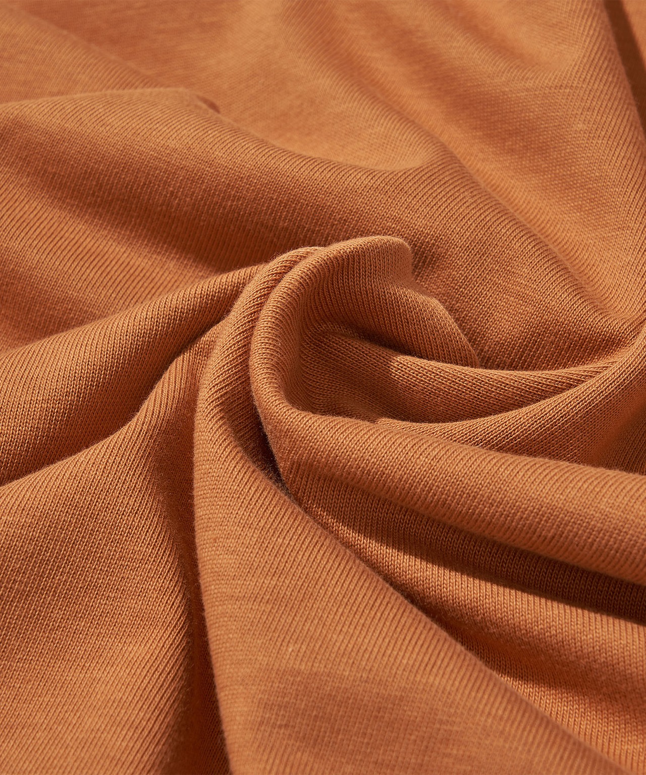 CONTRAST WONDER LONG SLEEVE T-SHIRT_ORANGE