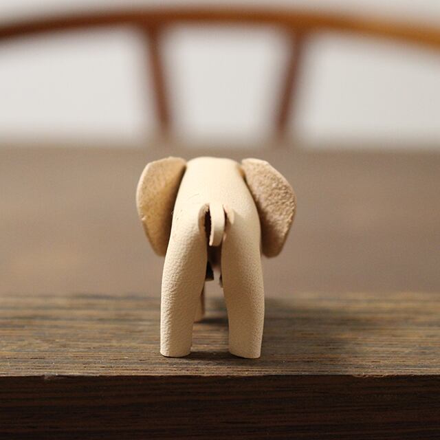 売約済み】 ビンテージ エレファント アニマル 革製 レザー クラフト